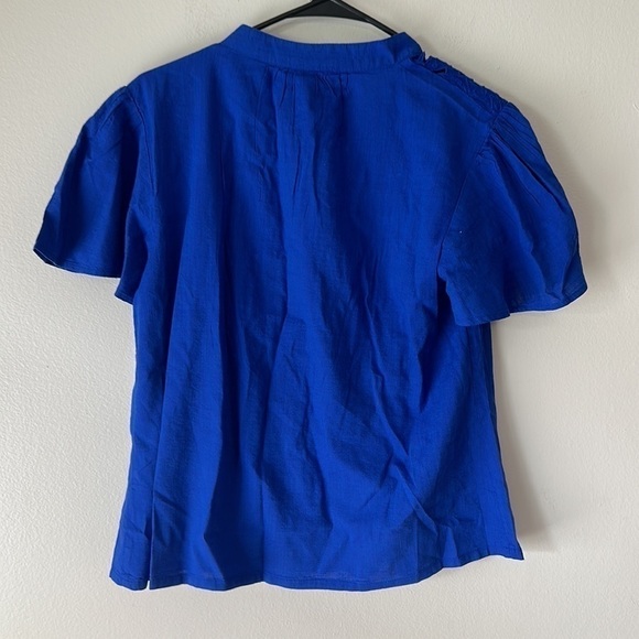 LOT OF 2 Women's Small Red and Blue Knox Rose Shirts - Picture 5 of 7